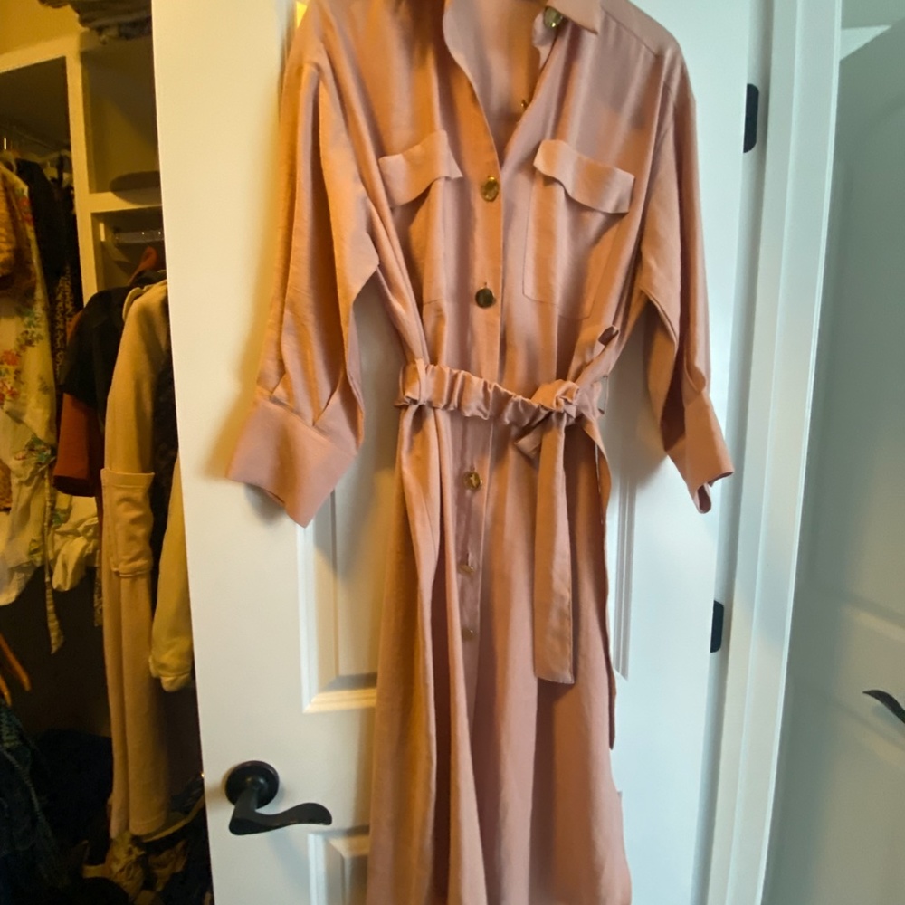 Zara Pink dress Size M 9878/184/942